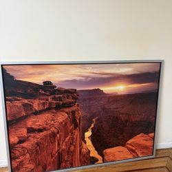 Grand Canyon at sunset Framed 