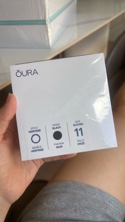 Oura Ring Heritage Black Size 11