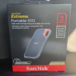 SanDisk 2TB Extreme Portable SSD