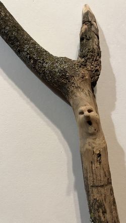 Hand Carved Stick Art “Weeping Wood”