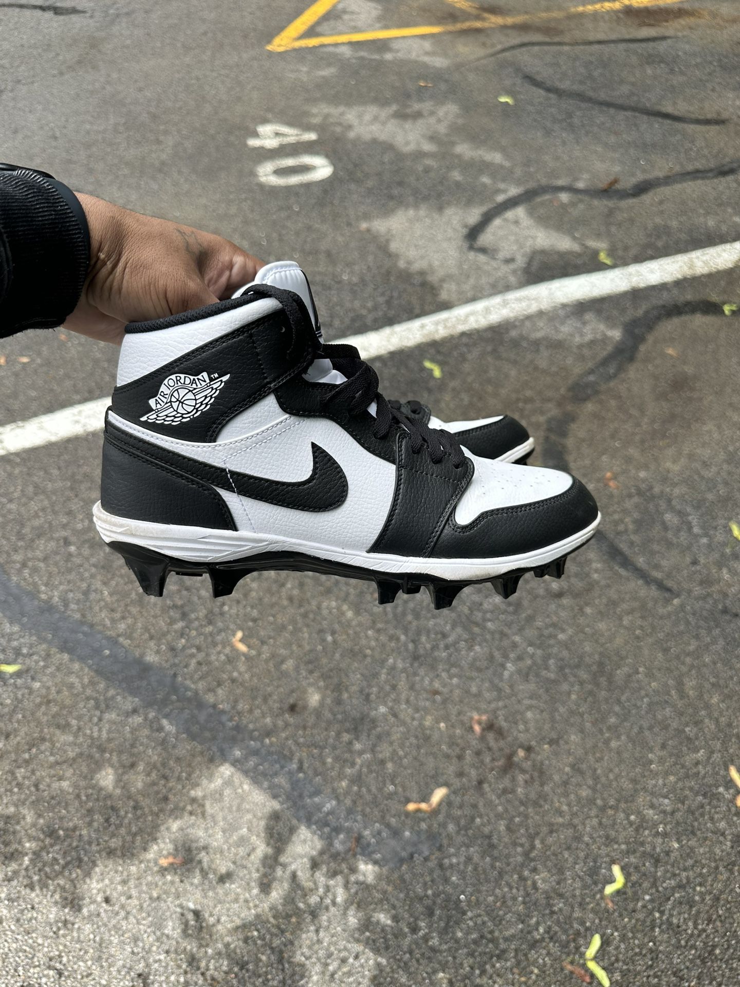 Jordan 1 Football Cleats Size 10