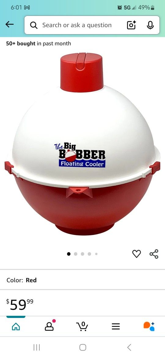 Big Bobber Floating Cooler