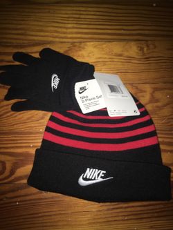 Nike Beanie and Gloves 2-Piece Set