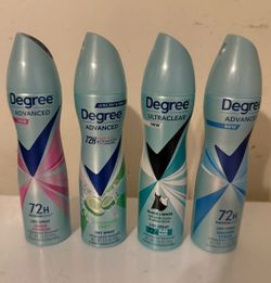 Degree dry spray