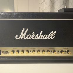 Marshall DSL100H Tube Amp Head + Footswitch – 100W/50W Half-Power – Excellent Condition 