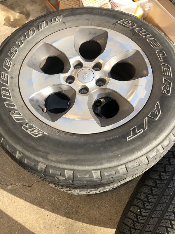 2016 Jeep Wrangler “18 Sahara wheels and tires x5 for Sale in ...