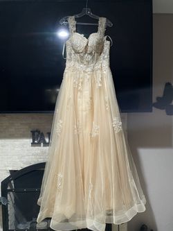 Champagne Gown/ Dress