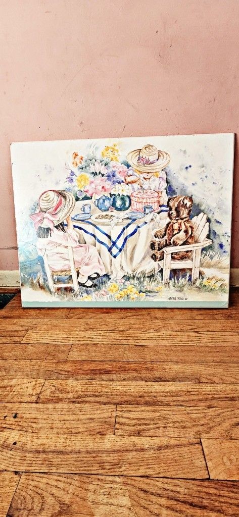 Tea Party Painting 