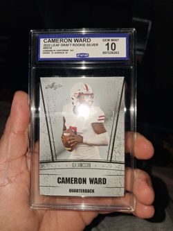 Cameron Ward Rookie Graded Gem Mint 10