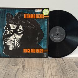 Desmond Dekker - Black And Dekker 1980 LP Stereo UK Vinyl Record Stiff SEEZ 26