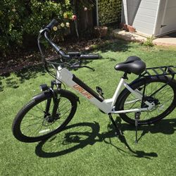 26" Electric Bike for Adults,750W Peak Motor,48V 10.4Ah Removable Battery, 60 Miles Range