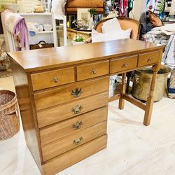 Vintage Solid Wood Desk