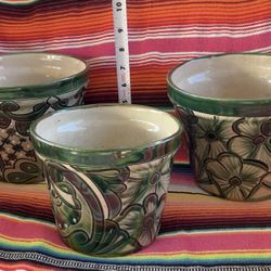 Mexican pottery Talavera Pots