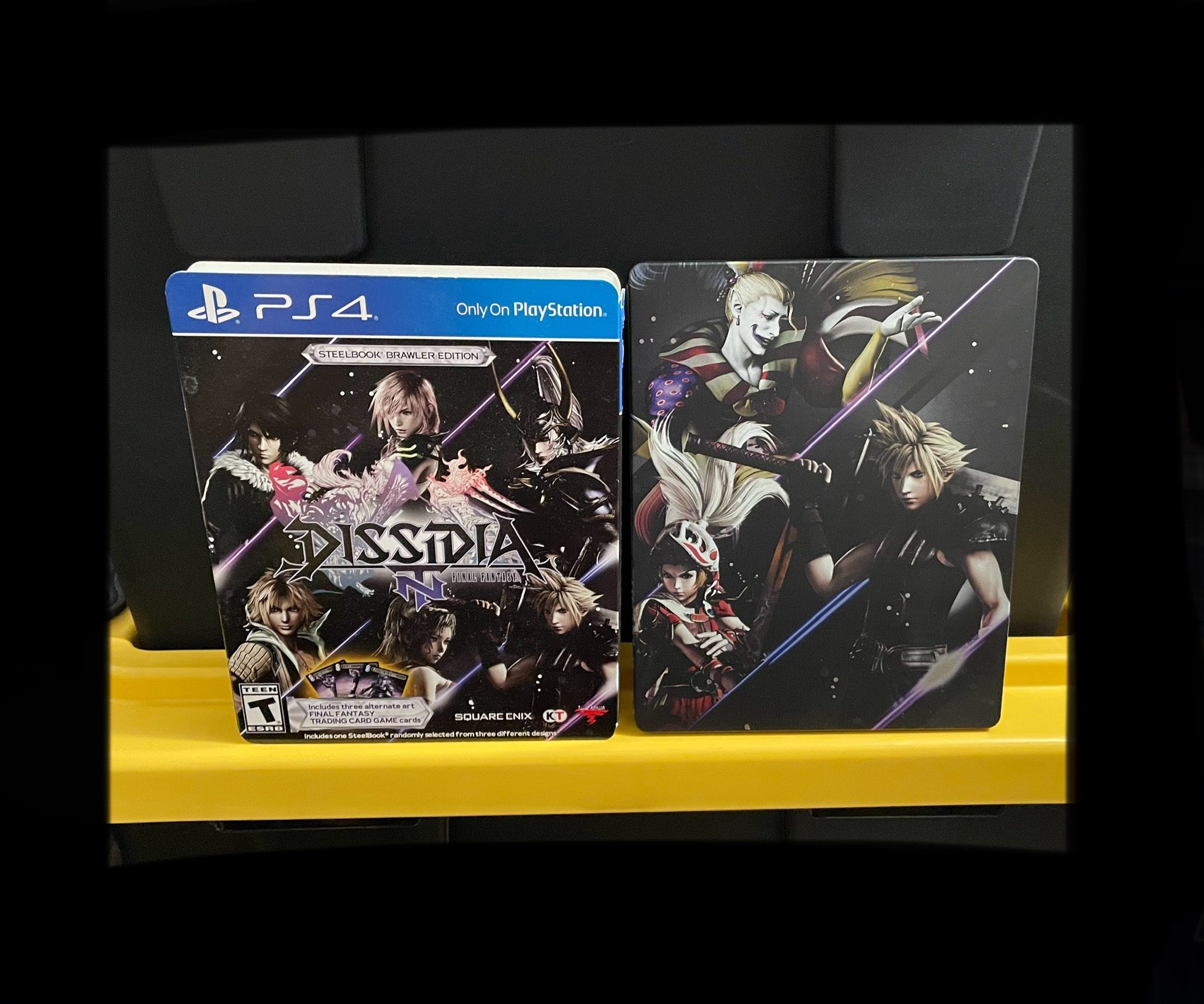 Dissidia Final Fantasy NT Steelbook Brawler Edition For PS4 Sony PlayStation 4 Console System FF