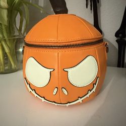 Loungefly Nightmare Before Christmas Jack Glow In The Dark Pumpkin Bag