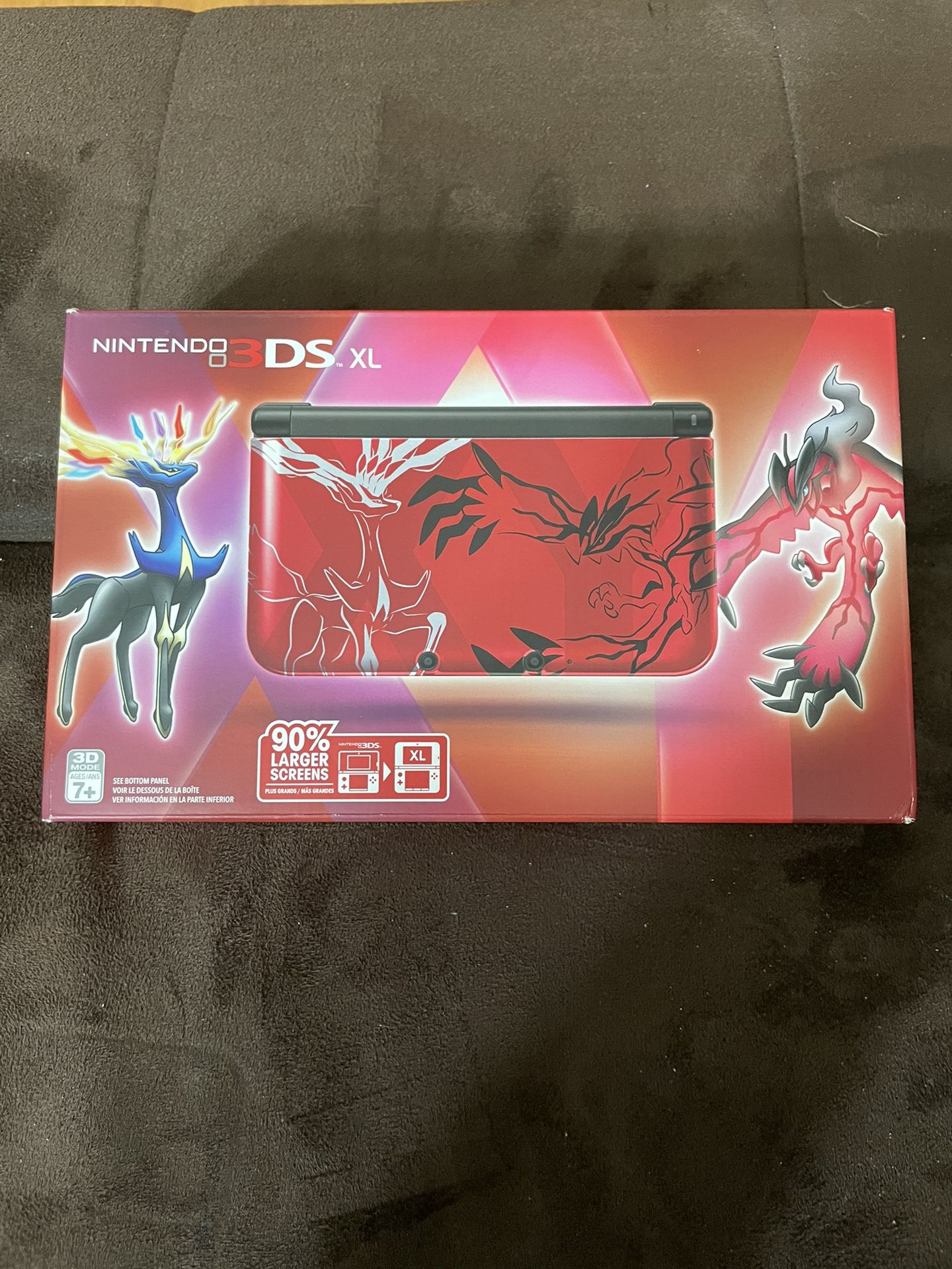 Nintendo 3ds Xl Pokemon X Y Red Edition 