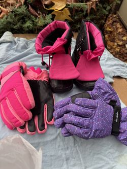 Kids Boots N Gloves 