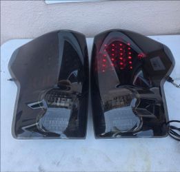 07-13 Toyota Tundra LED Taillights Luces Traseras Calaveras Focos Luces