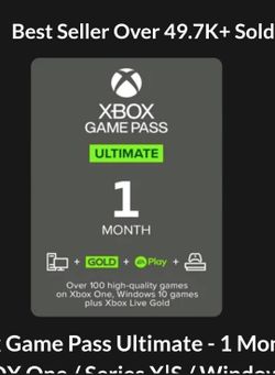 Xbox Game Pass Ultimate 1 Month