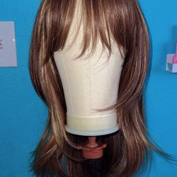 Heat Resistant synthetic, Wavy Ombre Wig,  Blond  ,24”