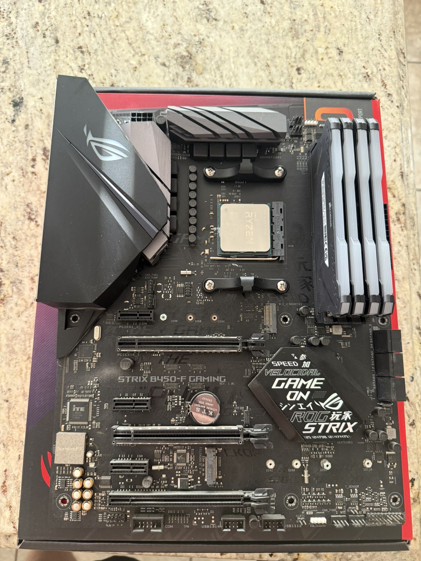Ryzen 9 5900X And Motherboard