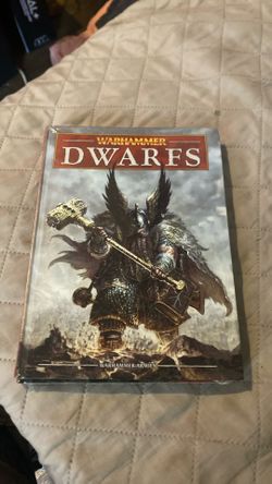 Warhammer Fantasy Armies Dwarfs Rulebook 8th Edition Hardcover Games Workshop