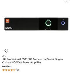 JBL Commercial Amplifier 