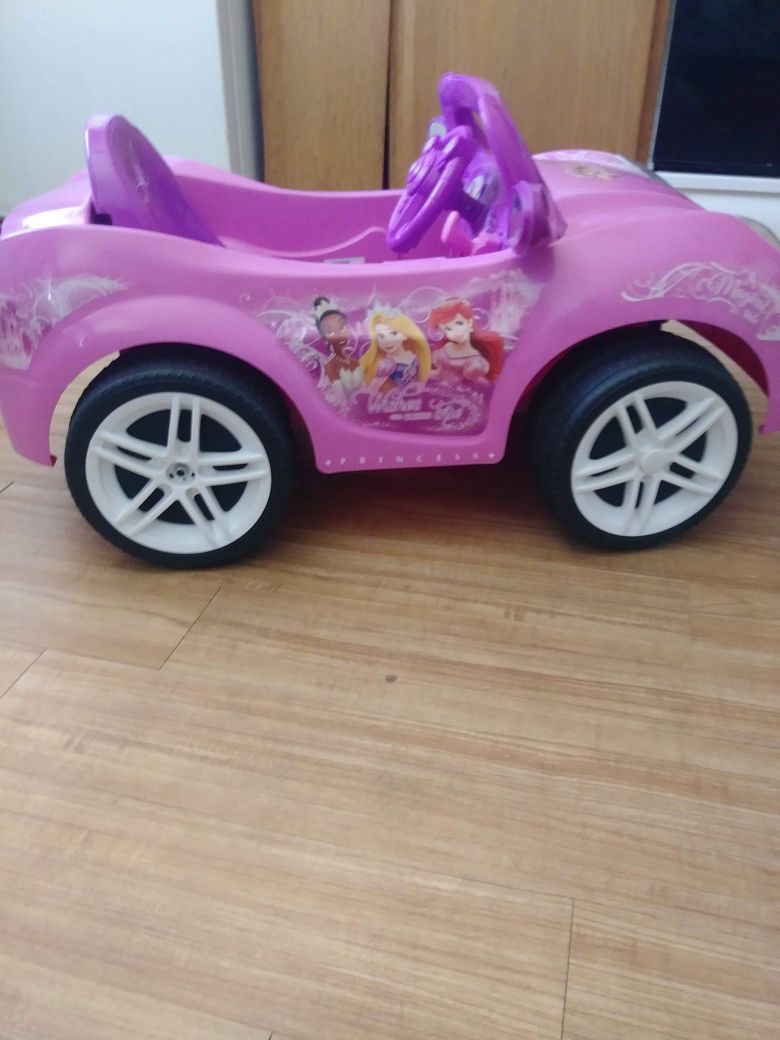 Disney princess car