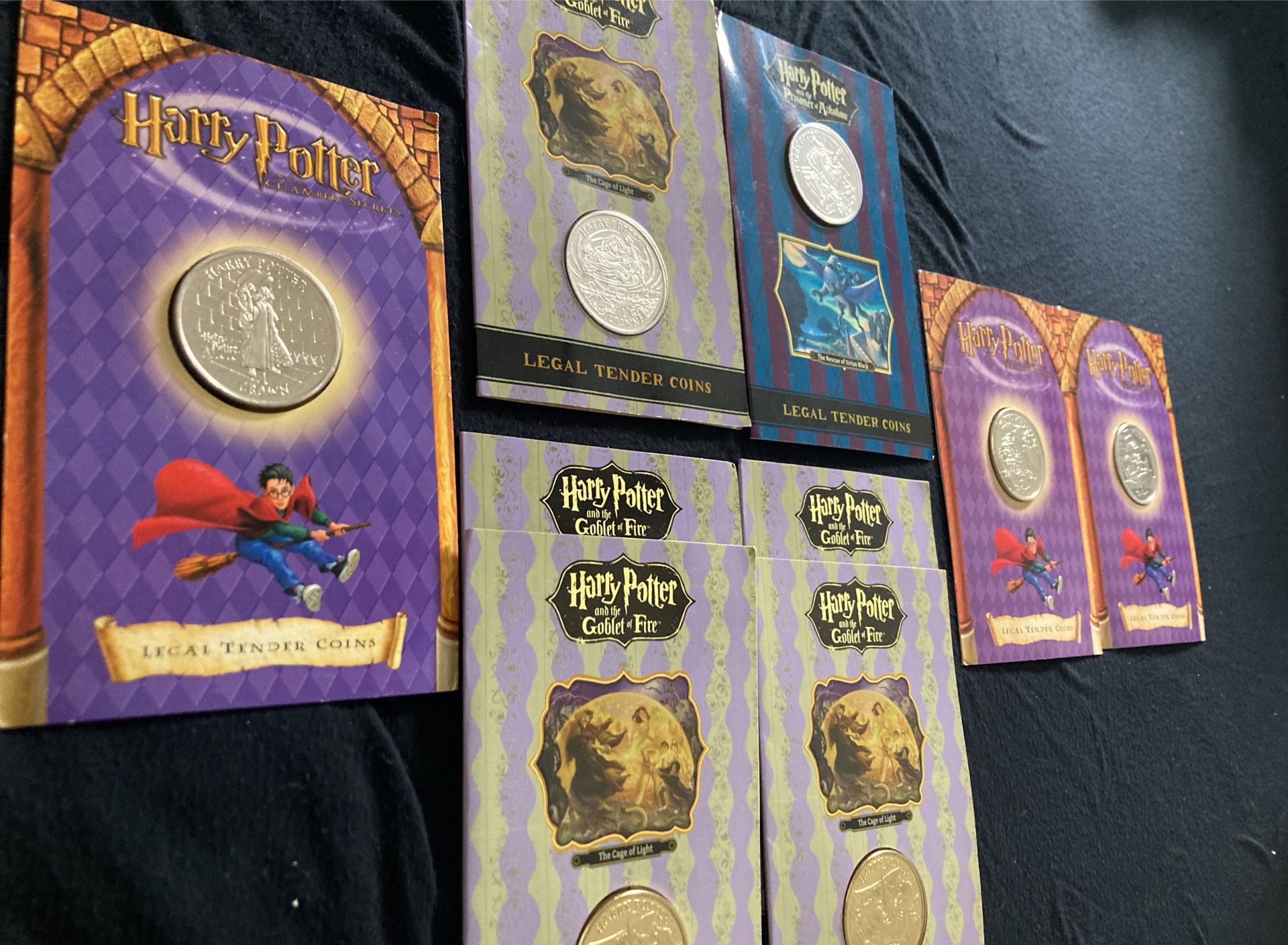 HARRY POTTER COLLECTORS COIN SET