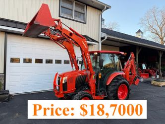 2019 Kubota Grand L5460 Loader Backhoe 4x4