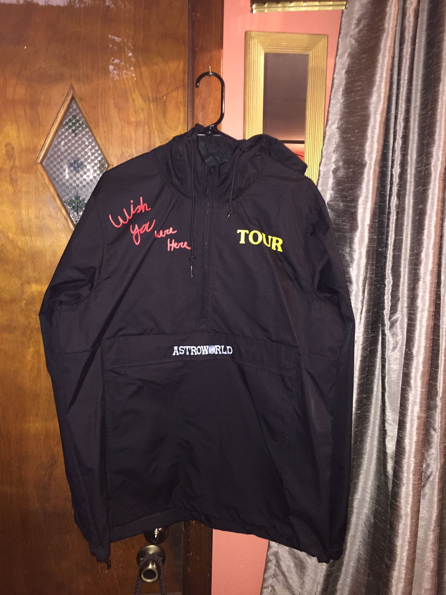 Astroworld merch hotsell windbreaker