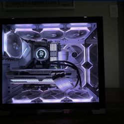 White RGB Gaming PC