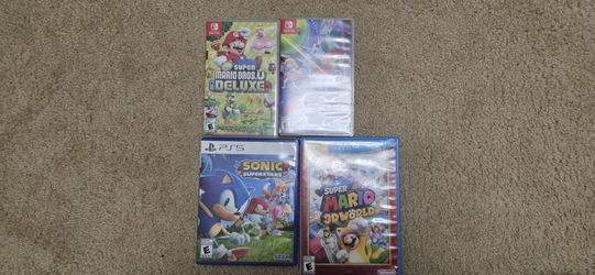 PS5 + Nintendo Wii U/ Switch Games