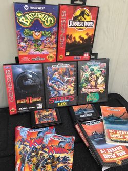 7 sega genesis Games