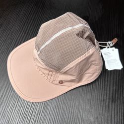 Lululemon Drawcord Hiking Cap NWT S/M (PCLY/ANCP)