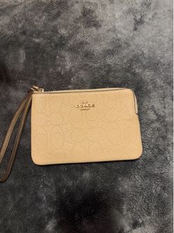 Coach wrist wallet