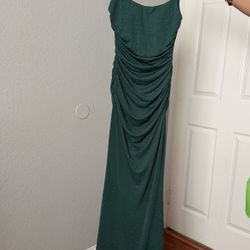 Small emerald Windsor dress