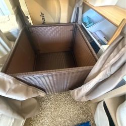 Resort Style Outdoor Pool Towel Holder 