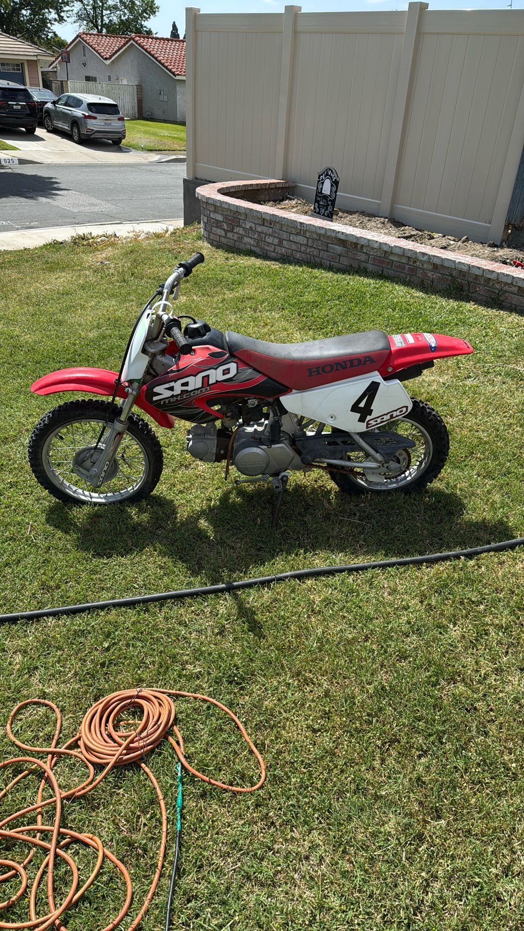 Honda dirt Bike