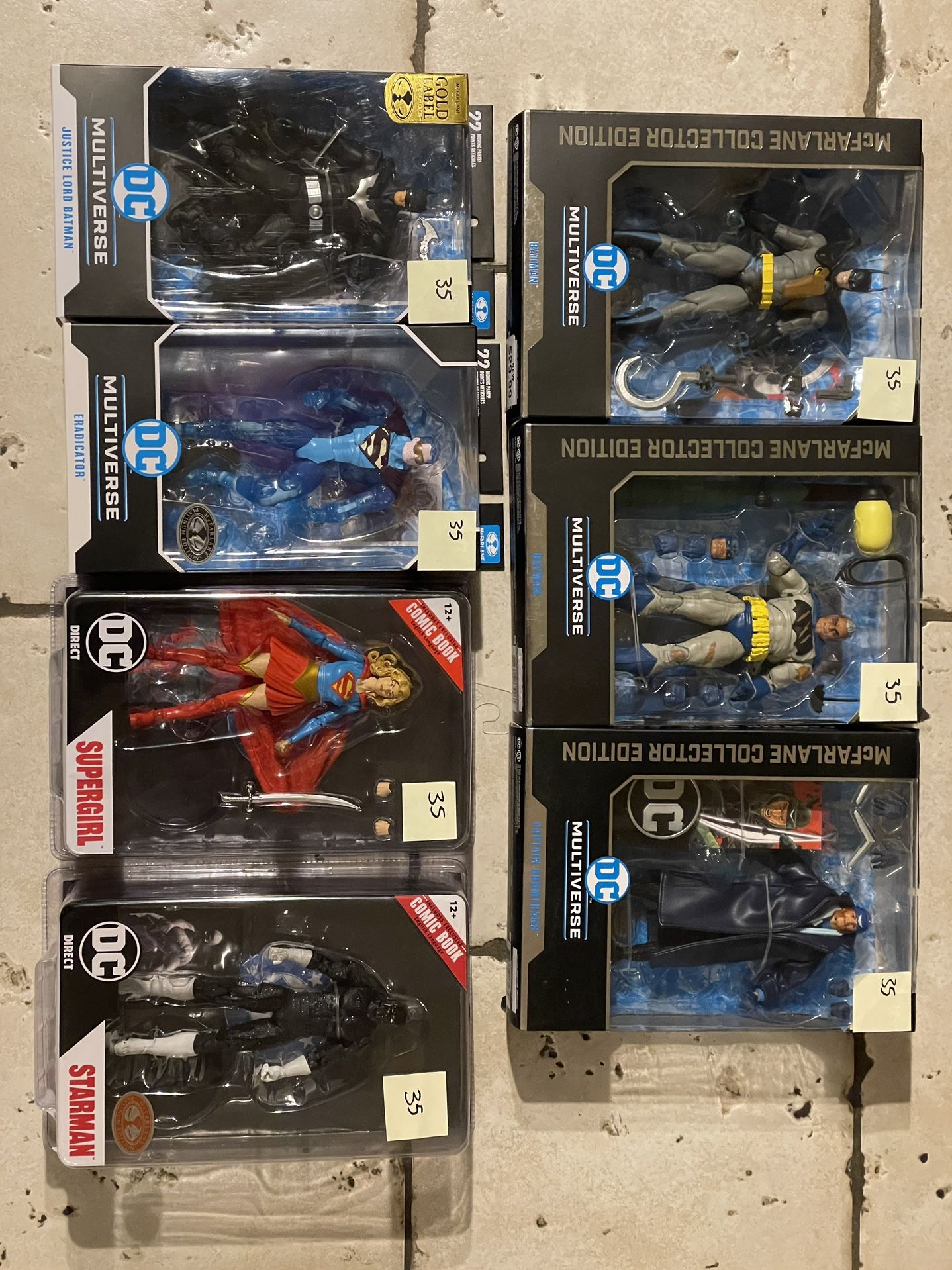$35 DC Multiverse Action Figure/ Toy Lot