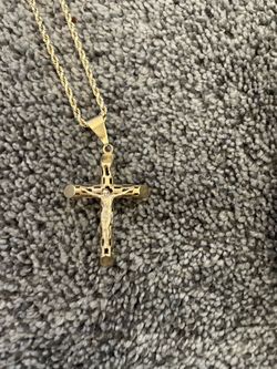 Gold cross 14k