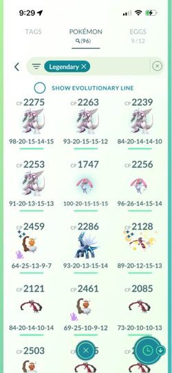 POGO shundos, legendaries or shinies