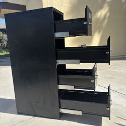 Metal Filing Cabinet | Vertical 4 Drawer