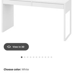 Ikea Micke Desk White