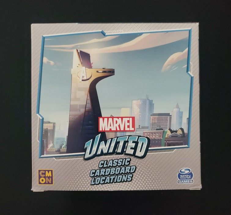 Marvel United Classic Cardboard Locations