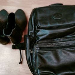 Claire Chase Bag/ Austin Trading Co Boots