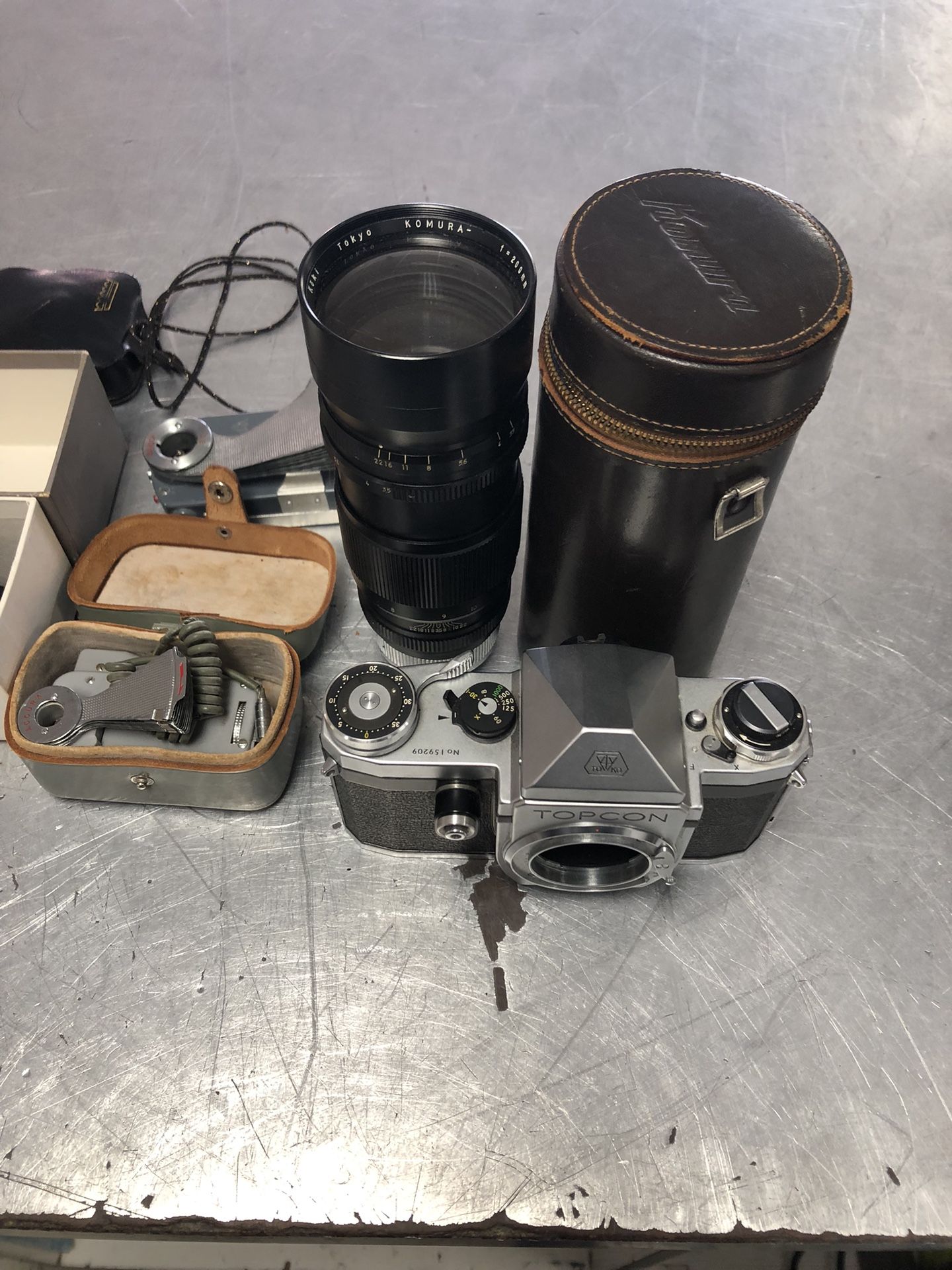 Topcon Tokyo Kogaku Old Film Camera