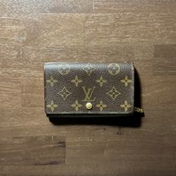 Louis Vuitton Monogram Porte Monnaie Tresor Wallet