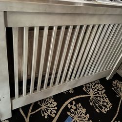 Full size bed frame with Mattress & box