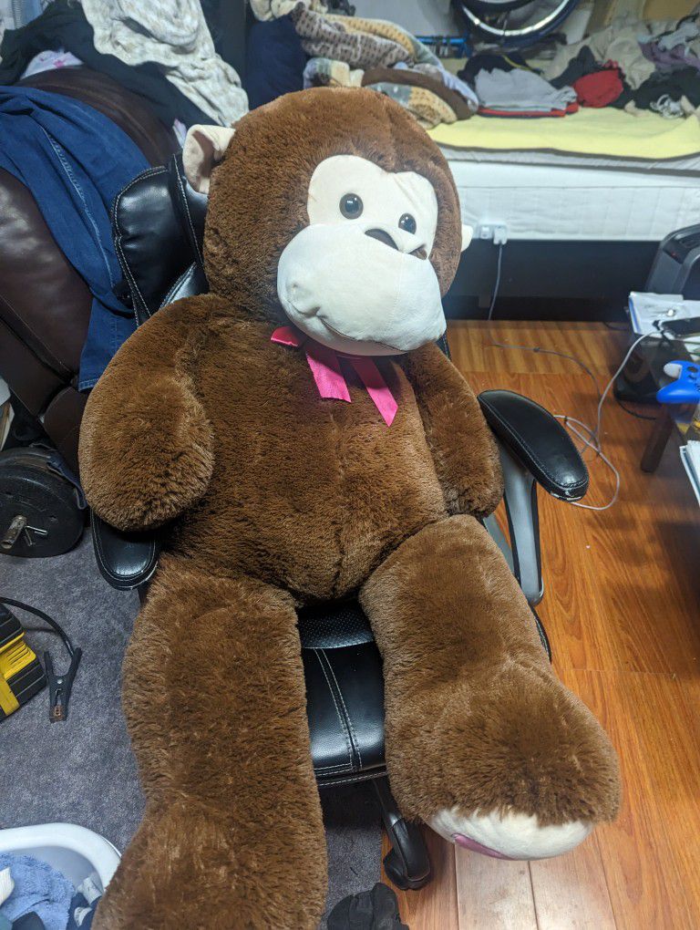 Giant Stuffed Monkey 